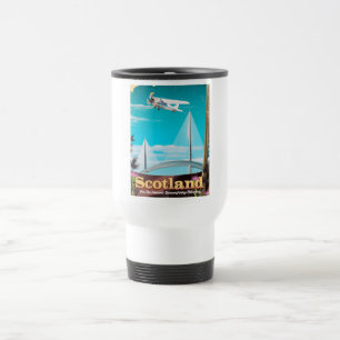 Scotland Queensferry Crossing travel poster Mug