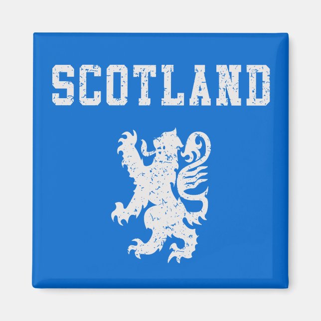 Scotland Rampant Lion Magnet (Front)