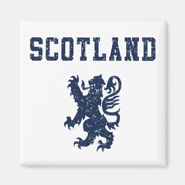 Scotland Rampant Lion Magnet (Front)