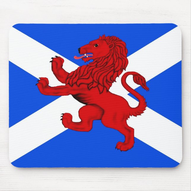 Scotland, Rampant lion Mouse Mat (Front)