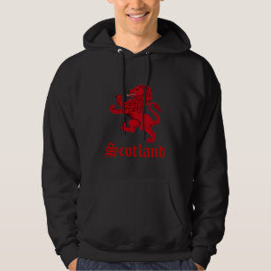 Scotland, Rampant Lion of Scotland, flag, emblem Hoodie