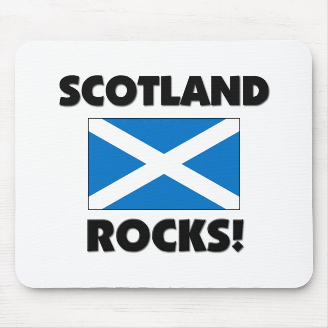 Scotland Rocks Mouse Mat (Front)