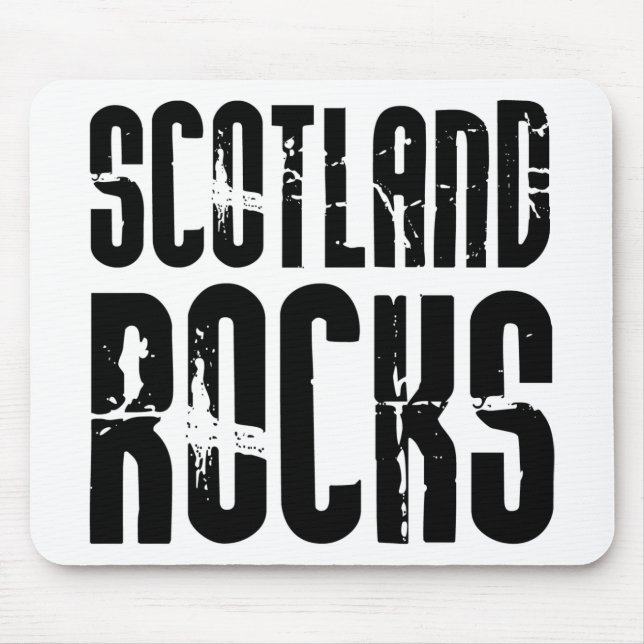 Scotland Rocks Mouse Mat (Front)