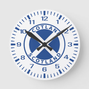 Scotland Round Clock