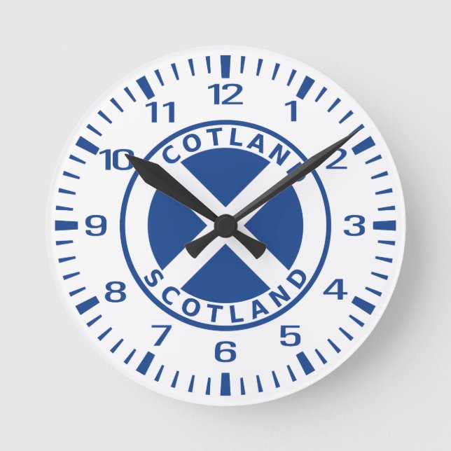 Scotland Round Clock (Front)