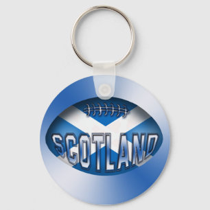 Scotland Rugby Ball Key Ring