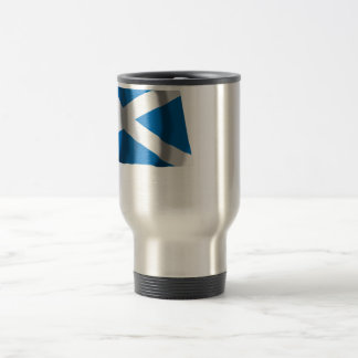 Scotland Saint Andrew Waving Flag Travel Mug