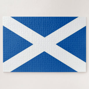 Scotland Saint Andrew's flag/Bonnie blue 1014piece Jigsaw Puzzle