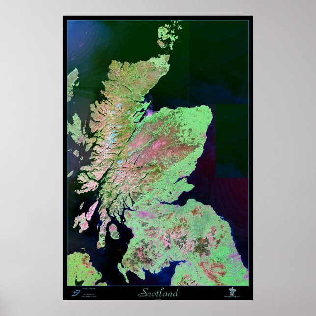 Scotland satellite poster (Front)