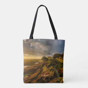 Scotland scenic landscape photograph tote bag