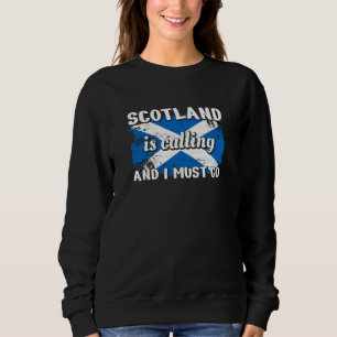 Scotland Schlotland Flag Sweatshirt