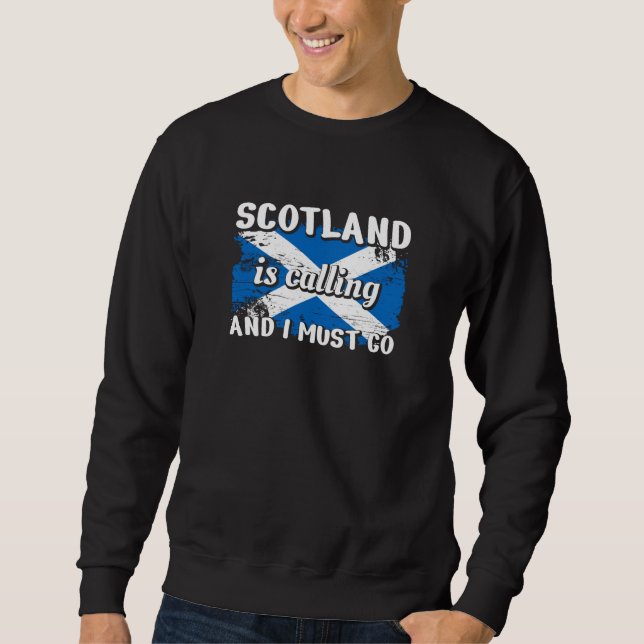 Scotland Schlotland Flag Sweatshirt (Front)