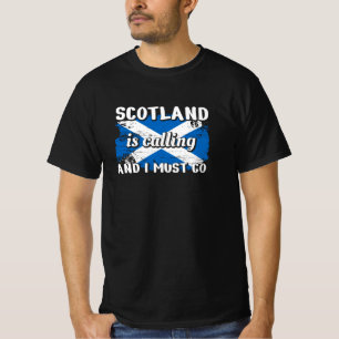 Scotland Schlotland Flag T-Shirt