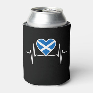 Scotland - Scotland Flag Heartbeat Can Cooler