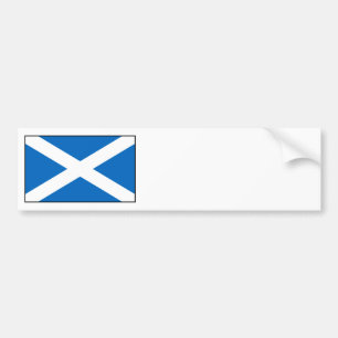 Scotland – Scottish Flag Bumper Sticker