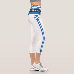 Scotland & Scottish Flag fashion, Fitness, Sports Capri Leggings