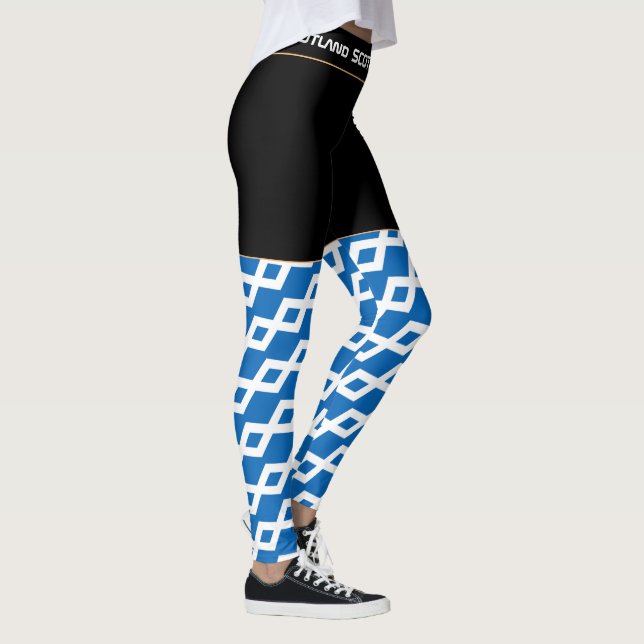 Scotland & Scottish Flag fashion travel/sport fan Leggings (Right)