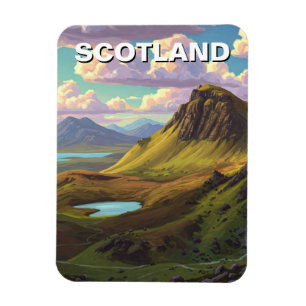 Scotland Scottish Highlands Travel Magnet
