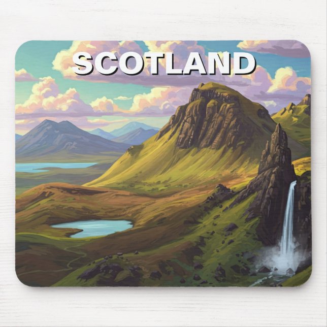 Scotland Scottish Highlands Travel Mouse Mat (Front)