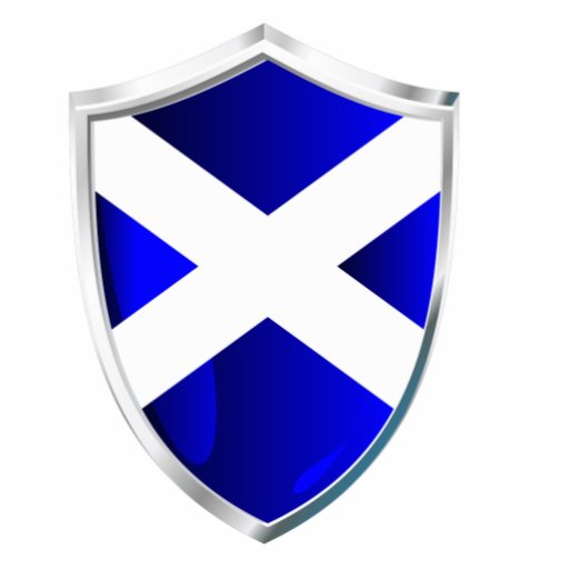 Scotland Shield Photo Cutout | Zazzle