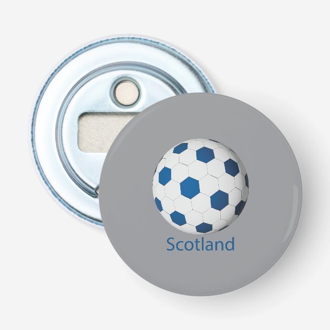 Scotland Soccer Bottle Opener (Front)