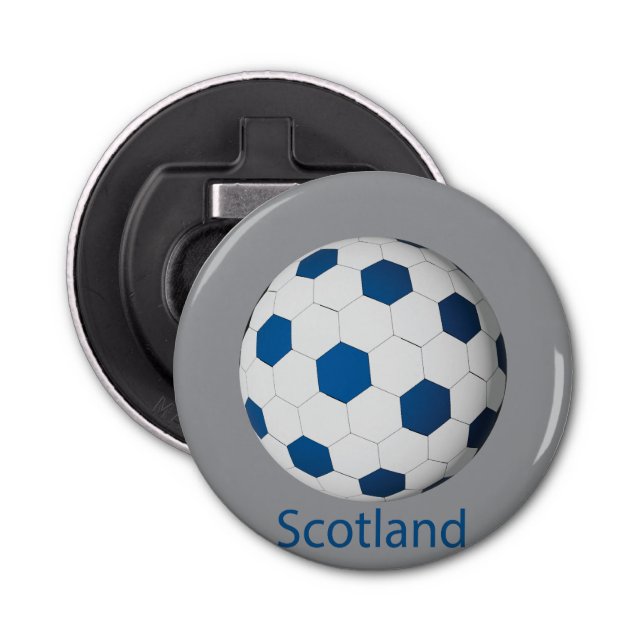 Scotland Soccer Bottle Opener (Front)
