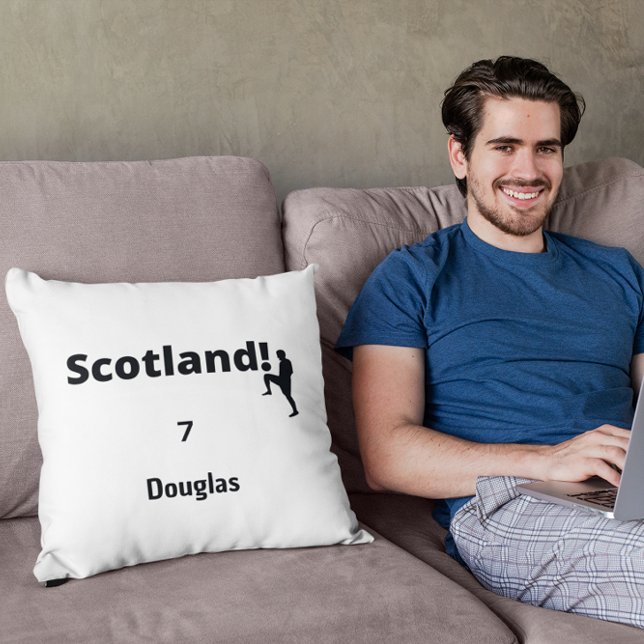 Scotland Soccer, customisable Cushion (Creator Uploaded)