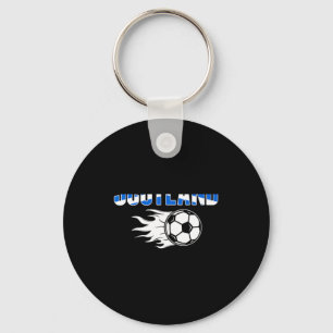 Scotland Soccer Fans Jersey Scottish Flag Footba T Key Ring