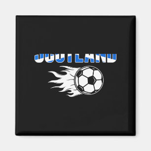 Scotland Soccer Fans Jersey Scottish Flag Footba T Magnet
