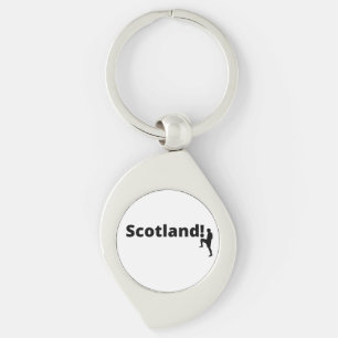 Scotland soccer key ring
