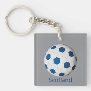 Scotland Soccer Key Ring