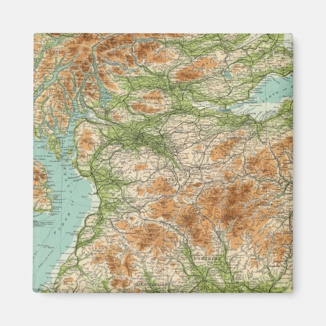 Scotland southern section magnet (Front)