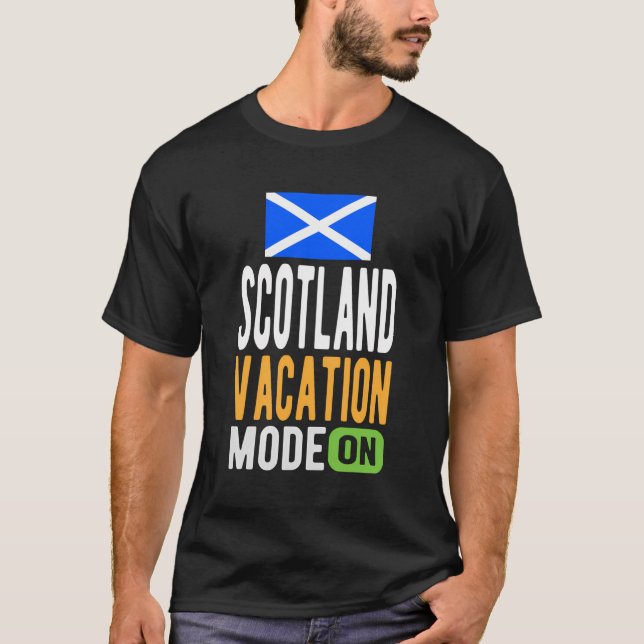 Scotland Souvenir - Travel - Scotland Vacation Mod T-Shirt (Front)