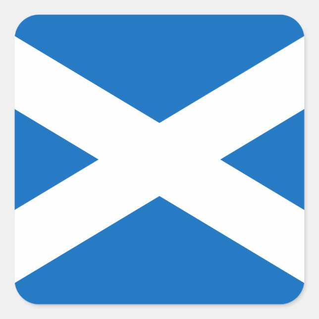 Scotland Square Sticker (Front)