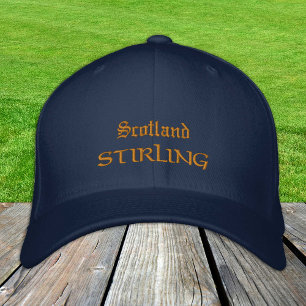 Scotland & STIRLING fashion / Scottish Patriots Embroidered Hat