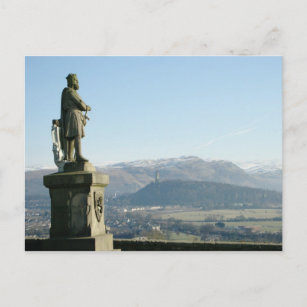 Scotland Stirling King Robert the Bruce Postcard