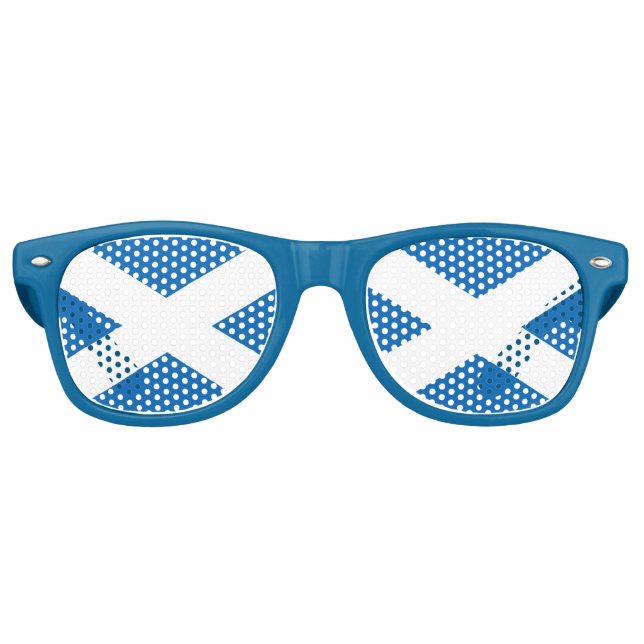 Scotland Sunglasses & Party Shades / Scottish flag (Front)