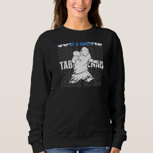 Scotland Table Tennis Support Scottish Ping Pong Sweatshirt