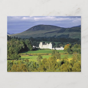 Scotland, Tayside, Blair Castle. In an emerald Postcard