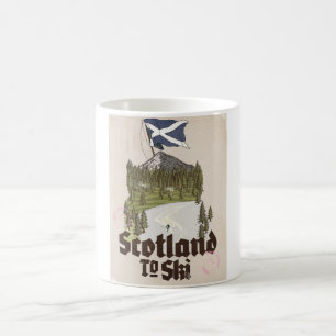 Scotland To Ski Coffee Mug