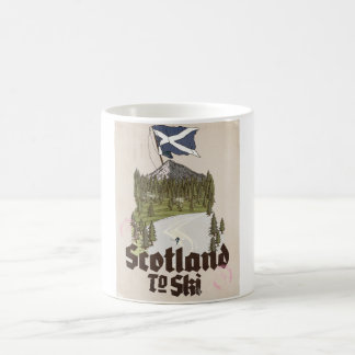 Scotland To Ski Coffee Mug