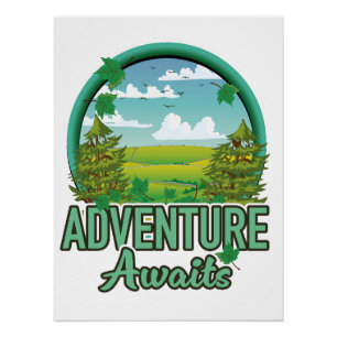 Scotland Travel logo Poster