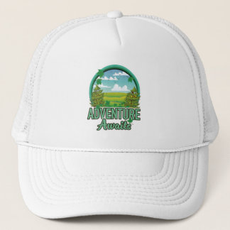 Scotland Travel logo Trucker Hat