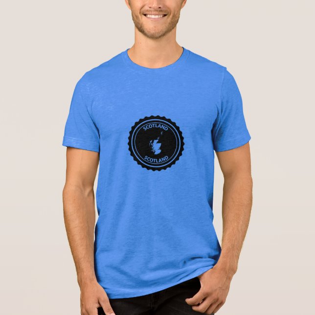Scotland Tri-Blend Shirt (Front)