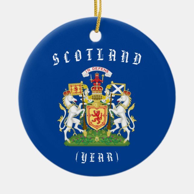 Scotland Trip Christmas Ornament (Front)