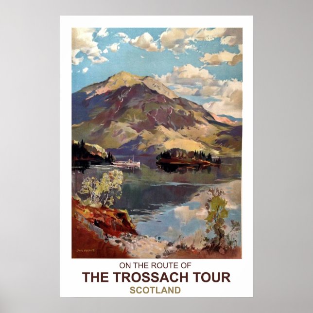 Scotland, Trossach tour Poster (Front)