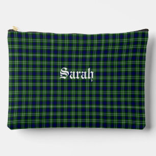 Scotland Tweedside District Tartan Personalised Accessory Pouch