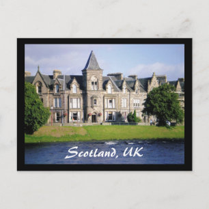 Scotland, UK postcard