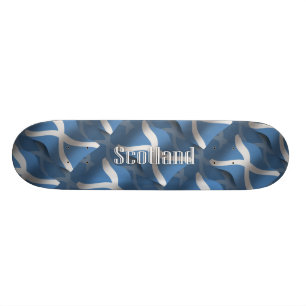 Scotland Waving Flag Skateboard