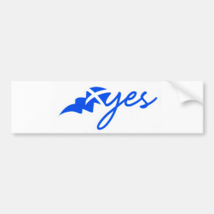 scotland yes bumper sticker